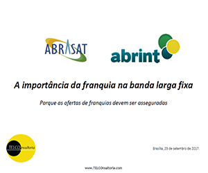 A importância da franquia na banda larga fixa
